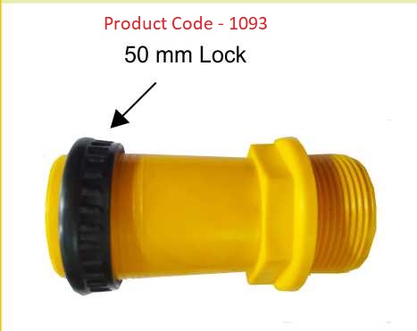 Adaptor / 50 mm MTA / 50 mm Lock
