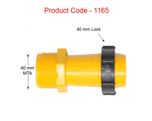 Adaptor / 40 mm MTA / 40 mm Lock 